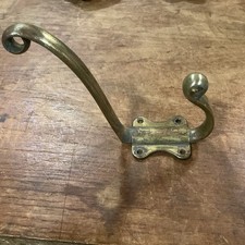 Vintage Brass Coat/Horse