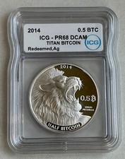 2013 Titan Lion .5 Bit Coin
