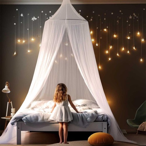 White dome bed - white, canopy