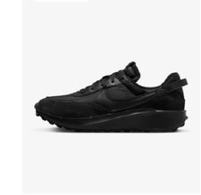 NIKE Mens Black Waffle Debut Trainers UK 7 NEW