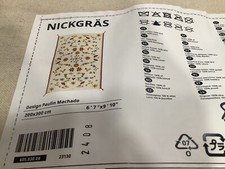 IKEA NICKGRAS NICKGRÄS Rug