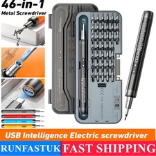 46 In 1 Precision Cordless Electric Screwdriver Set Mini Rechargeable Power Tool