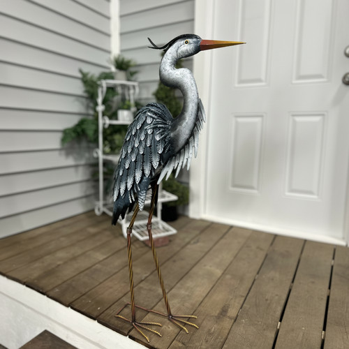 Line metal blue - hi-line, heron