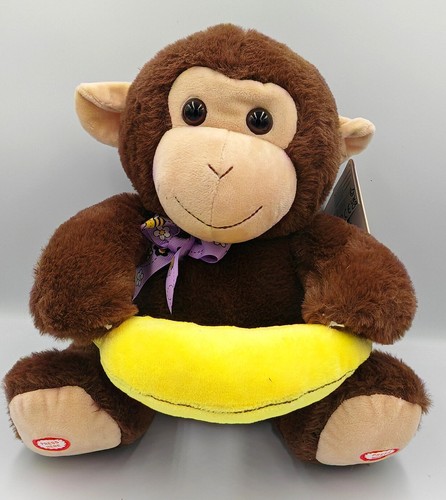 Peekaboo monkey plush - peekaboo,