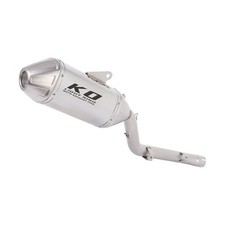 Slip For Suzuki DRZ400S DRZ400E DRZ400SM 2000-2024 Exhaust Mid Pipe Tail Muffler