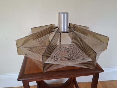 1970s pendant lamp - pendant, shade
