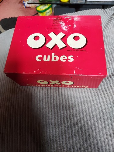 Vintage 1950s oxo - 1950s, tin