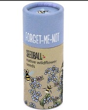 Forget-Me-Not Wild Flower Seed Ball Tubes Forget Me Not Bee Pollinators 
