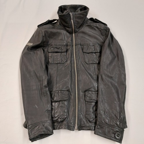 Superdry biker men black - biker, men's