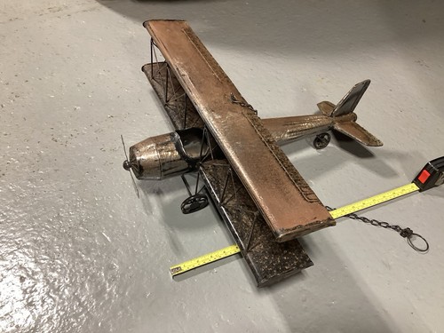 Vintage metal plane - vintage, bi