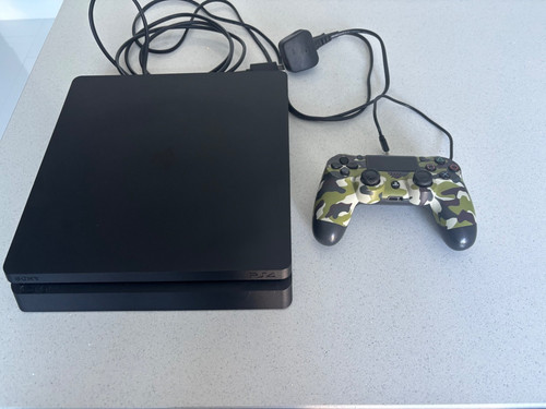 Sony playstation slim 500gb - playstation, 4