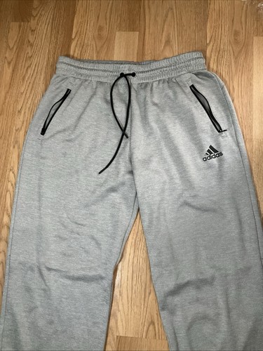 Adidas light gray sweatpants - light,
