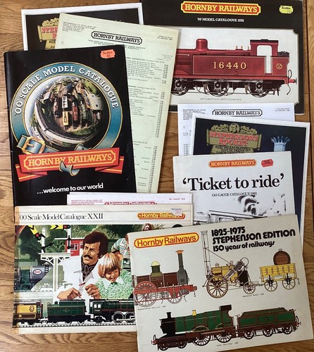 Vintage hornby catalogues - catalogues, job