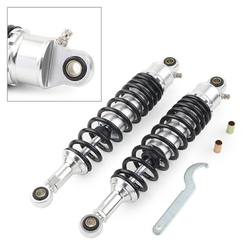 320mm silver rear - 320mm, shock