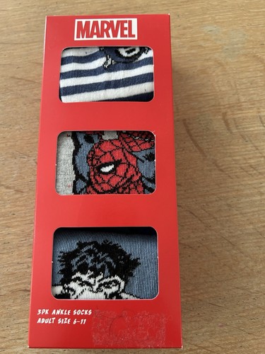 Marvel superhero 3pk socks - marvel,
