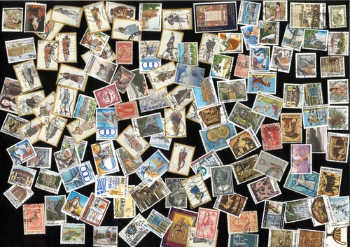 Greek 250 different - 250, stamps