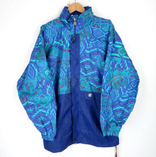 K-Way Vintage Windbreaker Jacket 90's Nylon Cagoule SZ M (T8934)