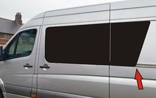 2x Window Extender Compatible with Mercedes Sprinter Camper Van Motorhome ms2