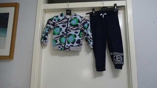 Kenzo kids boys zip - zip, multi