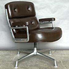 HERMAN MILLER Charles Eames Time Life Lobby Chair Brown Mid Century lounge vitra