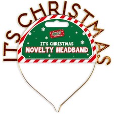 Novelty It's Christmas Metal