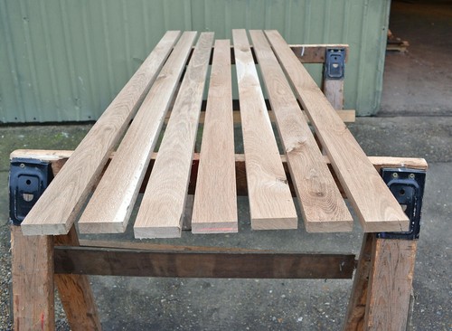 White oak 1x3 - oak, square
