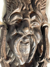 Cast Iron Vintage Wizard Man ? Door knocker