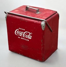 Original American Coca Cola Cool Box, Ice Box.