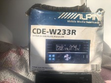 Car Stereo Alpine CDE-W233R
