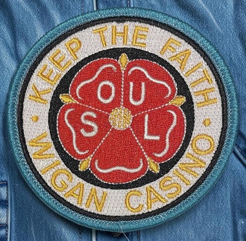 Northern soul iron patch - northern,