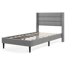 Linen Upholstered Bed Frame