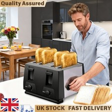 Toaster 4 Slice Extra Wide