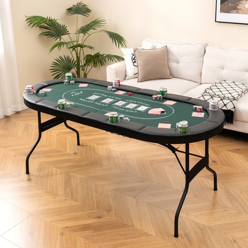 182cm poker table - 8, player