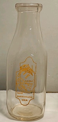 Vintage quart milk - quart,