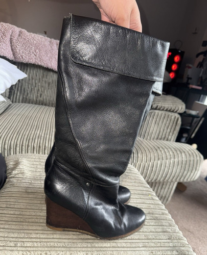 Ugg australia black leather - ugg,