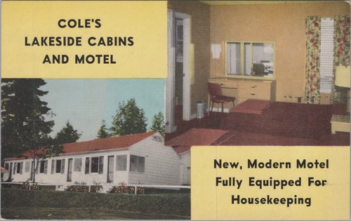 Cole lakeside cabins motel - cole's,