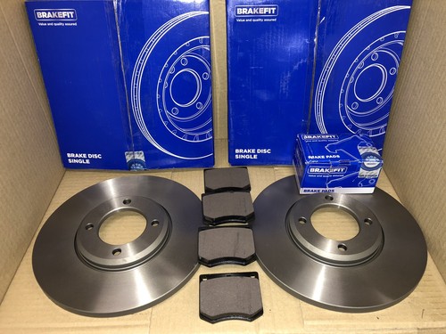 Front brake discs - &, pads