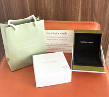 Van Cleef Package Box, Certificate, Bag (Full Set) NEW