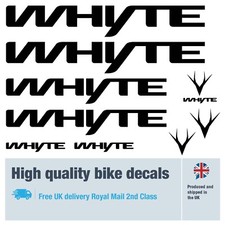 Whyte new 2024 design bike / decals, 5+ years external quality (26 pack)