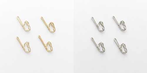 Strong silver curtain hook - strong,