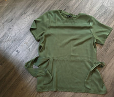 ladies blouse size 14  short  sleeves belted  by peacocks