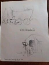 1935 Double Sided Print By K F