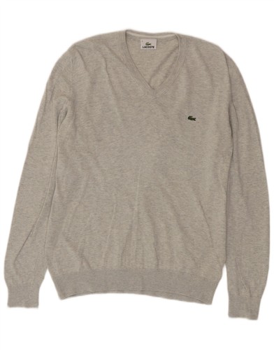 Lacoste mens neck jumper - lacoste, v-neck
