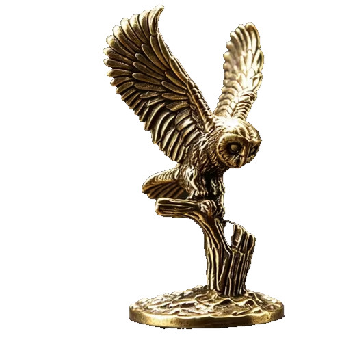 Owl small ornament - small,