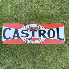 CASTROL MOTOR OIL Enamel