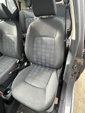 Hyundai i10 MK1 2008-2014 ~ Front Left Passenger Nearside Seat Black Grey