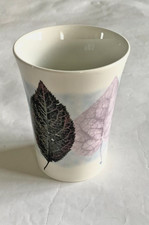 Portmeirion Dusk Leaves Tooth Mug Beaker Tumbler New with Label