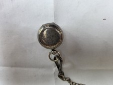 Hallmarked Sterling Silver Sovereign Coin Holder Case Antique