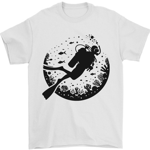 Ocean scuba diver diving - diving, mens