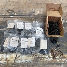 DECKPLUS STARTER CLIP - BLACK STAINLESS STEEL 9 x 12PCS composite decking